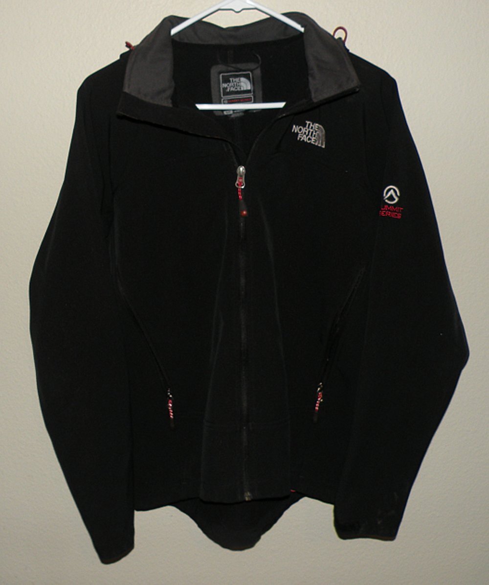 Vtg F08 The North Face Apex Bionic Men’s Small Softshell Zip Jacket Black Hooded